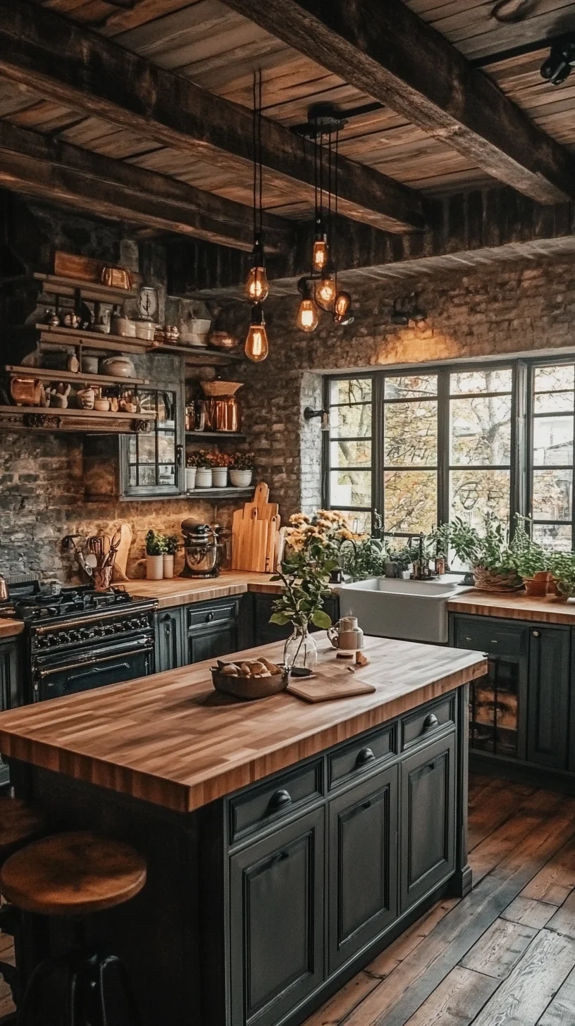 Transform Your Space: Embrace the Cozy Charm of Rustic Industrial Kitchen Design