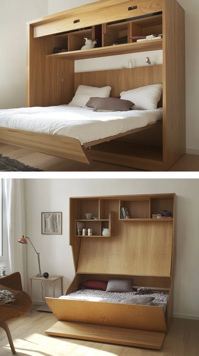 Transform Your Space: The Elegant Space-Saving Murphy Bed Magic