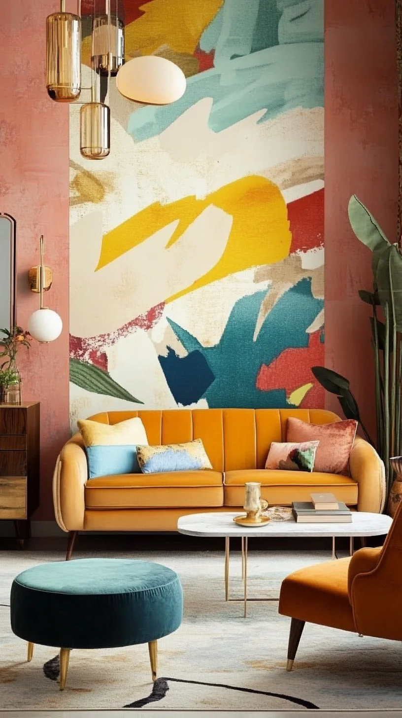 Transform Your Space: Vibrant Mid-Century Modern Inspiration for Bold Interiors