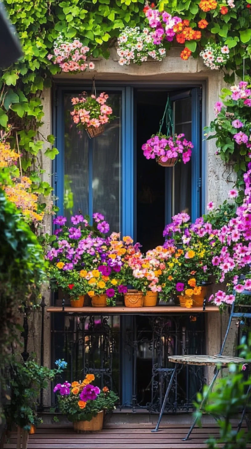 Transform Your Space with a Lush Floral Balcony Oasis