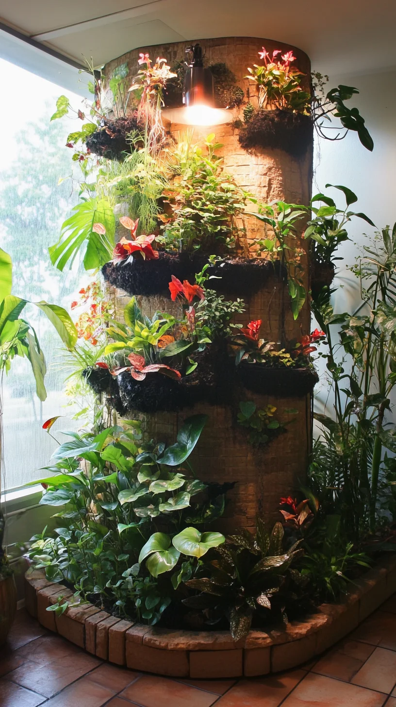 Transform Your Space with Lush Indoor Vertical Gardens