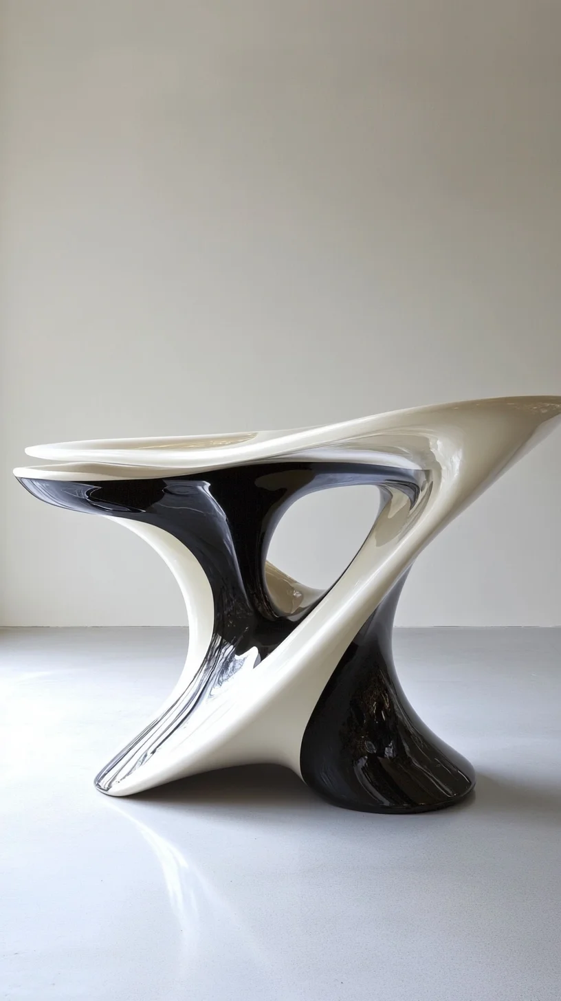 Transform Your Space with the Striking Elegance of Modern Sculptural Furniture