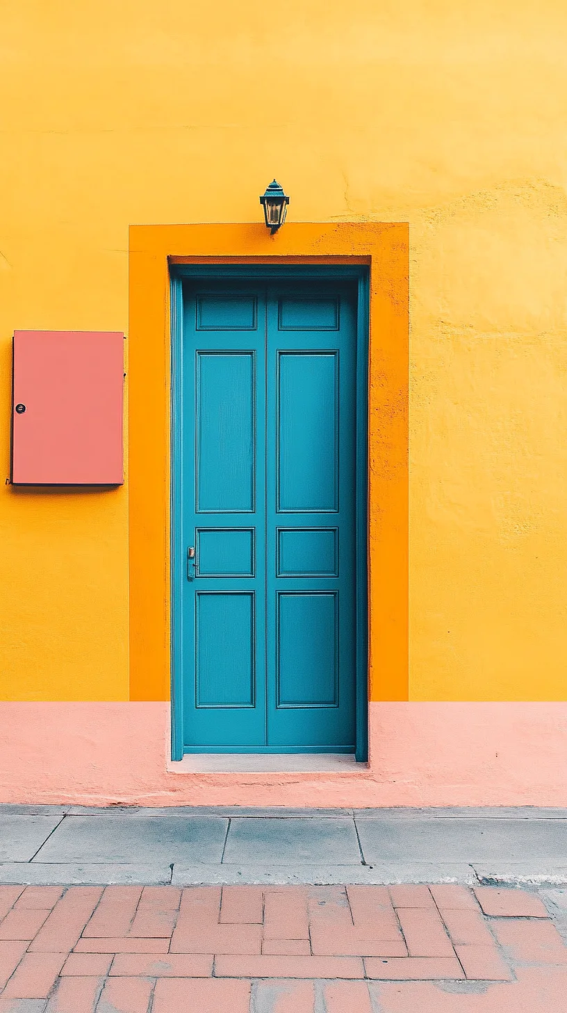 Vibrant Doorways: Embrace Bold Colors for a Stunning Entryway Transformation