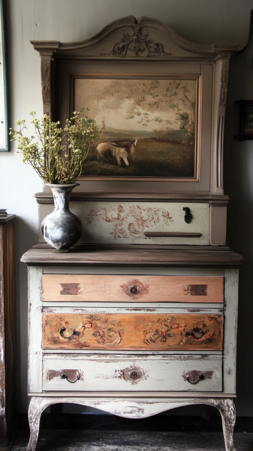 Vintage Charm: Elevate Your Space with Distressed Furniture Décor