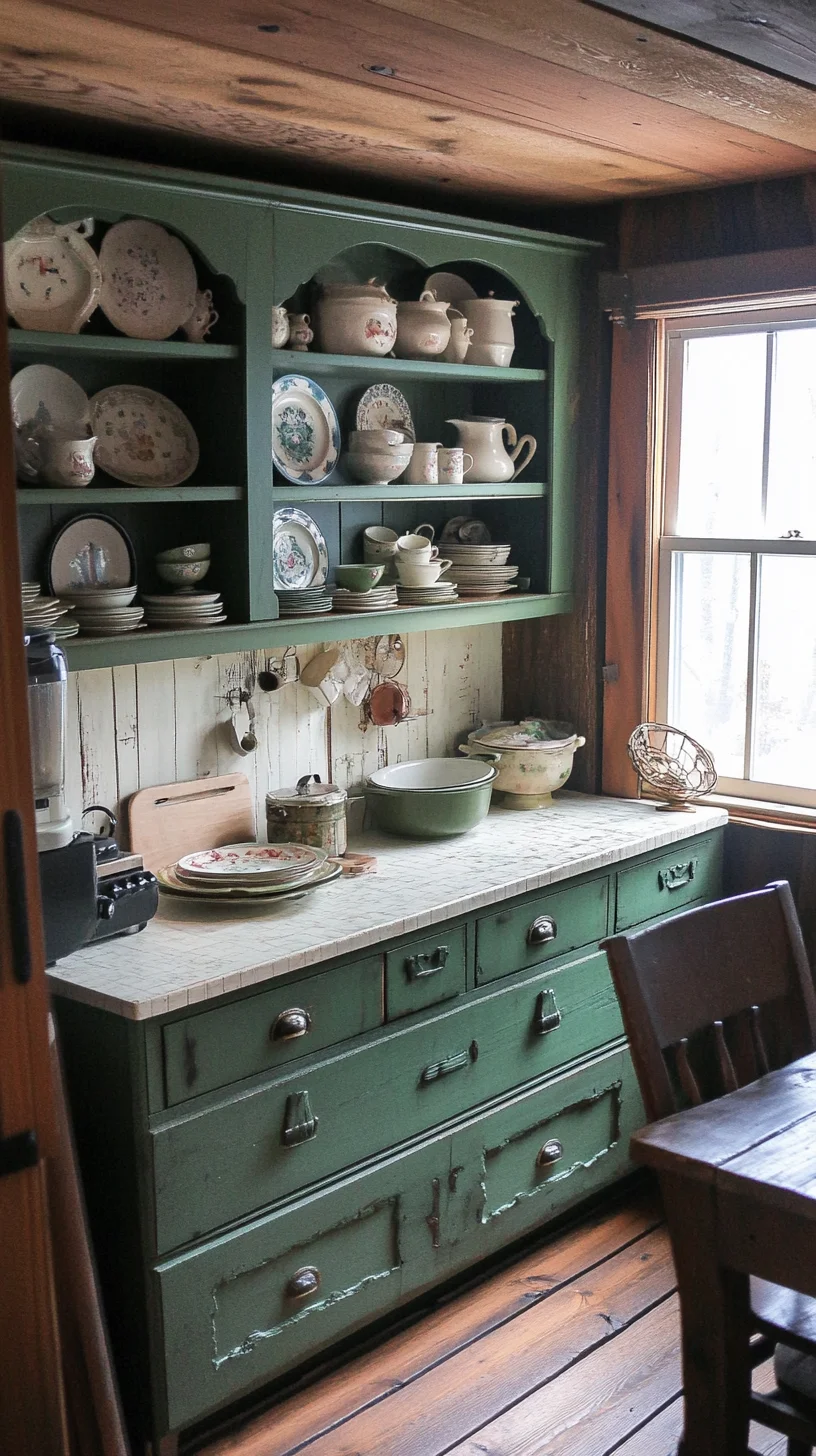 Vintage Charm Meets Modern Functionality: A Cozy Kitchen Makeover