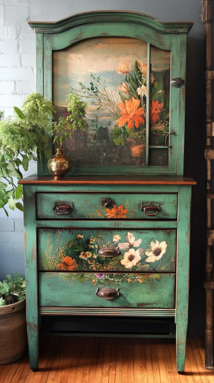 Vintage Floral Charm: Transform Your Space with Antique Elegance