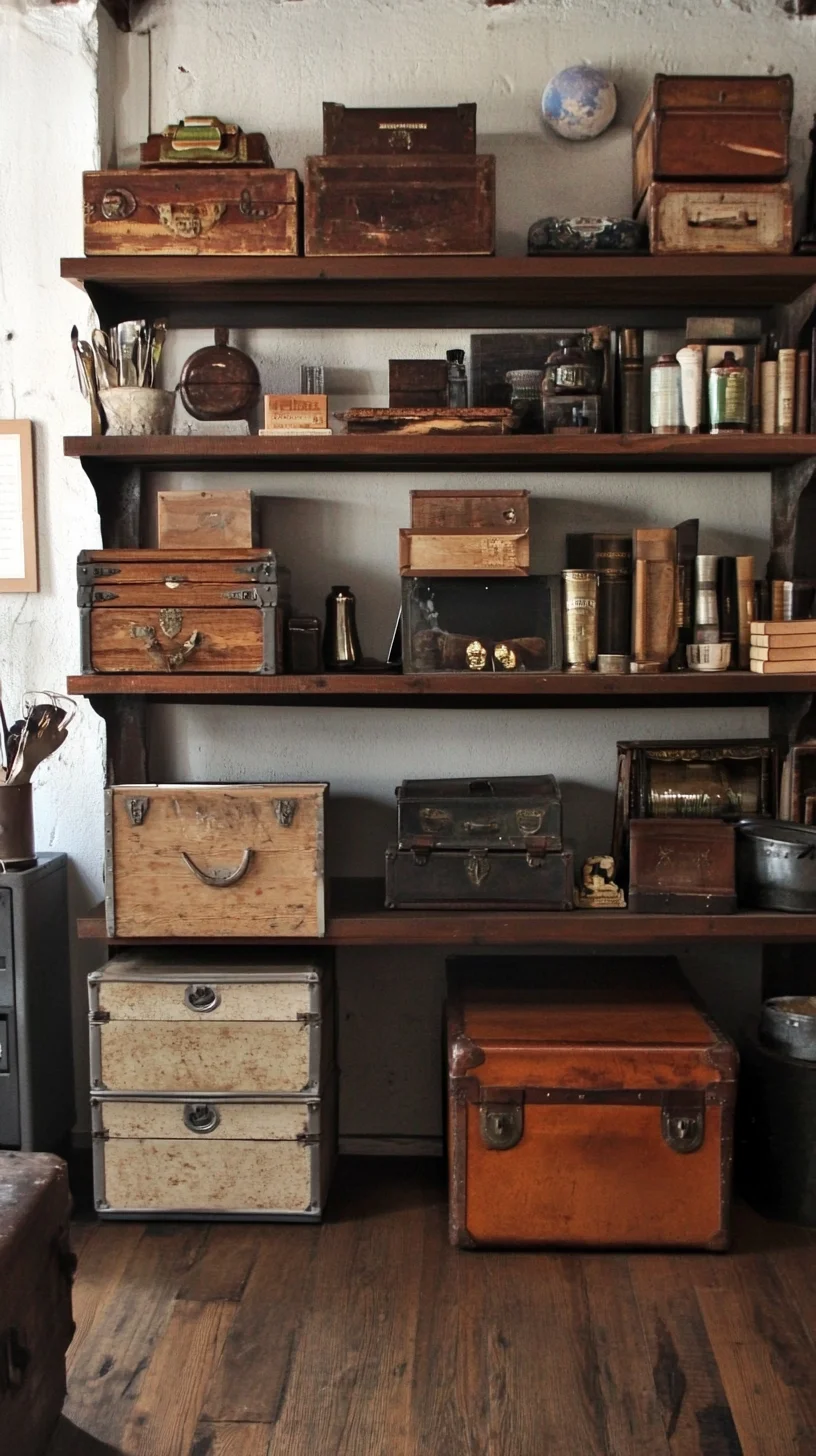 Vintage Vibes: Embrace Rustic Charm with Antique Storage Solutions