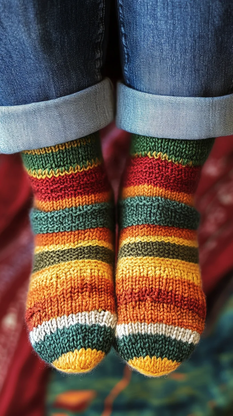 Cozy and Colorful Knit Socks: A Warm Style Statement for Every Season