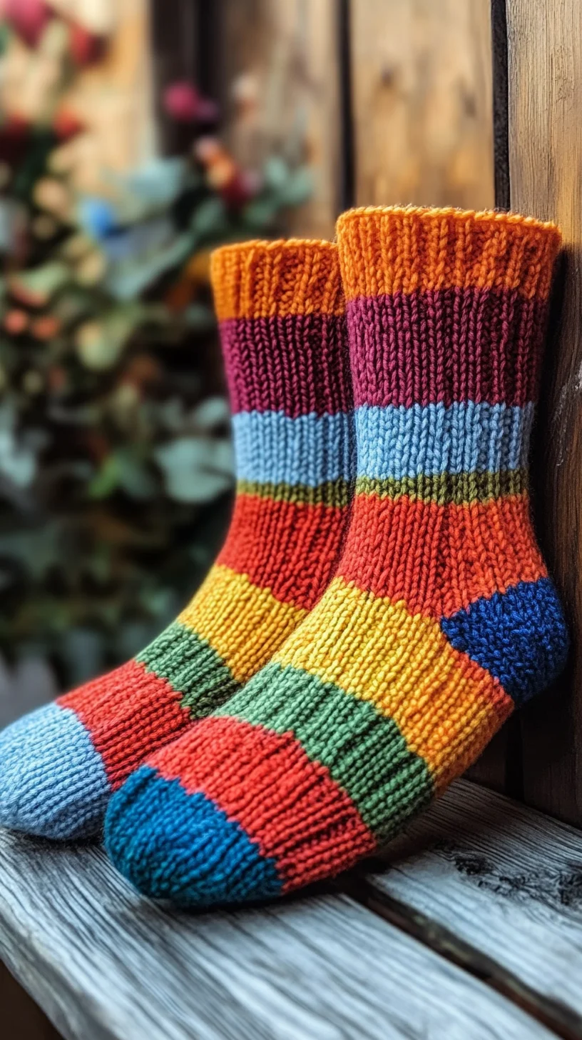 Cozy and Colorful: The Ultimate Guide to Striped Knitted Socks