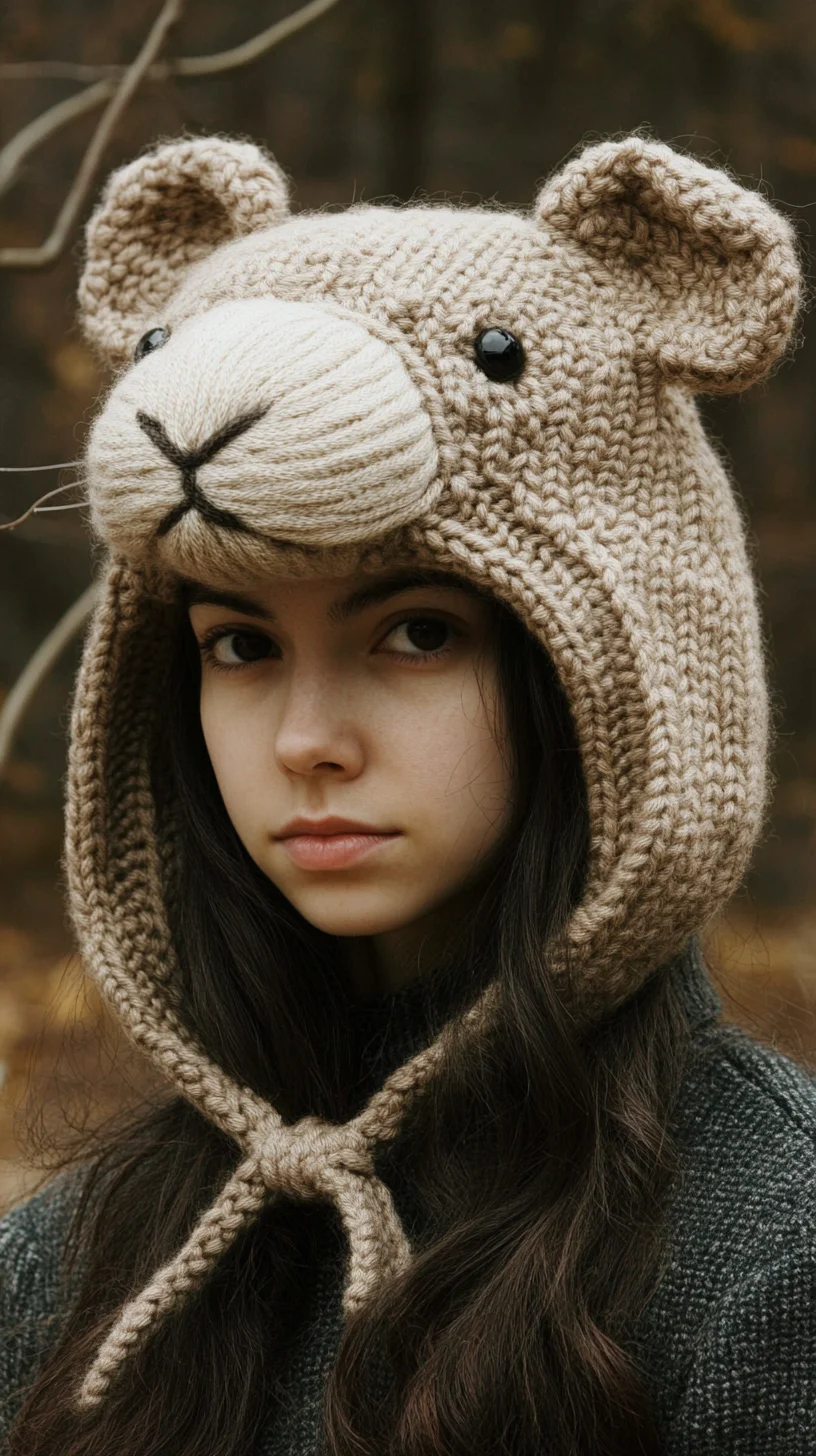 Cozy and Cute: Embrace the Bear Hat Trend for Ultimate Winter Comfort