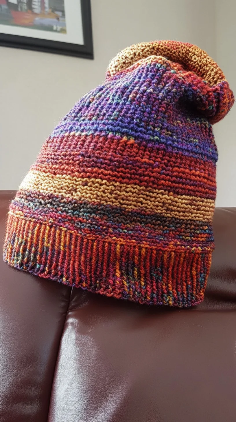 Cozy Autumn Vibes: Embrace the Warmth of a Handcrafted Knit Beanie