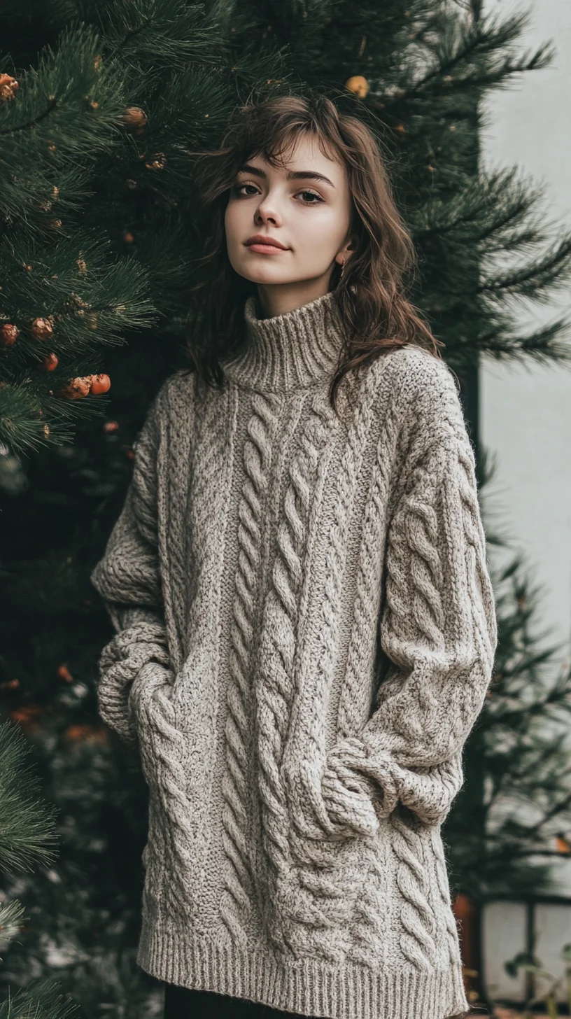 Cozy Cable Knit Sweater: Effortless Style Meets Ultimate Comfort