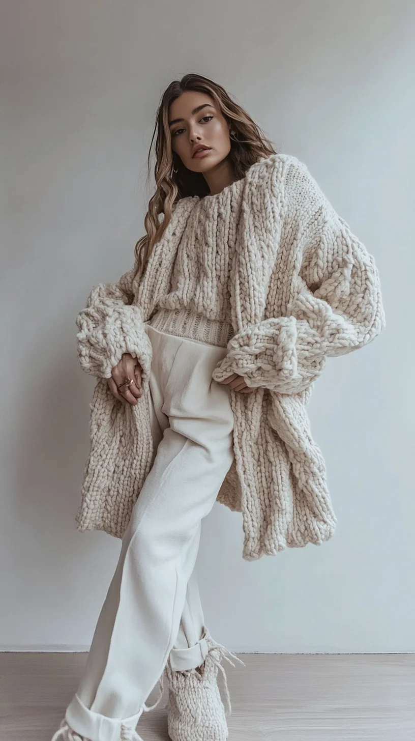 Cozy Chic: Elevate Your Winter Wardrobe with Luxurious Knitwear Layers