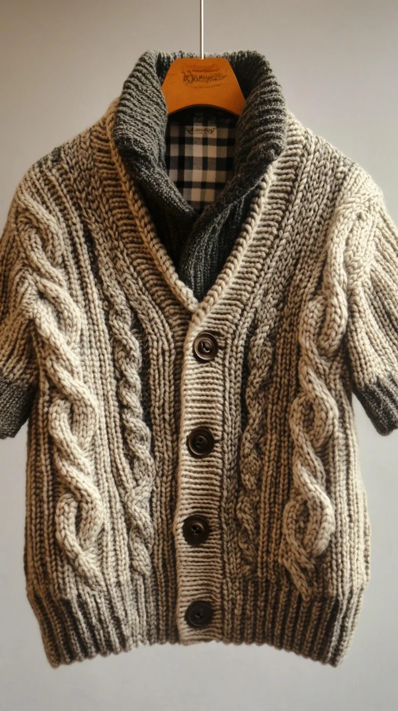 Cozy Chic: Embrace the Trend of Oversized Knitted Cardigans for Any Season