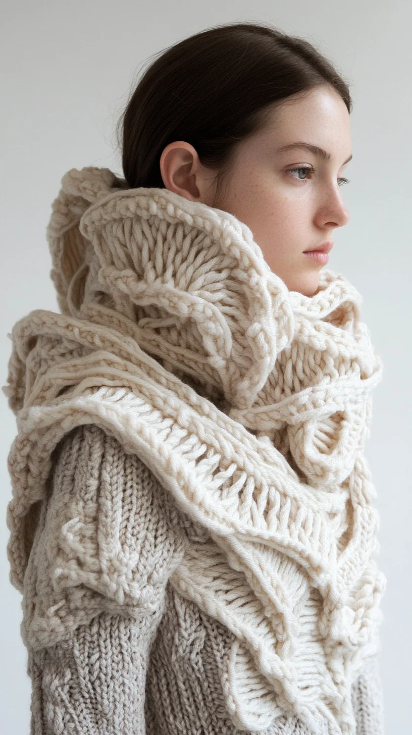 Cozy Elegance: Elevate Your Winter Look with Chunky Knit Layers