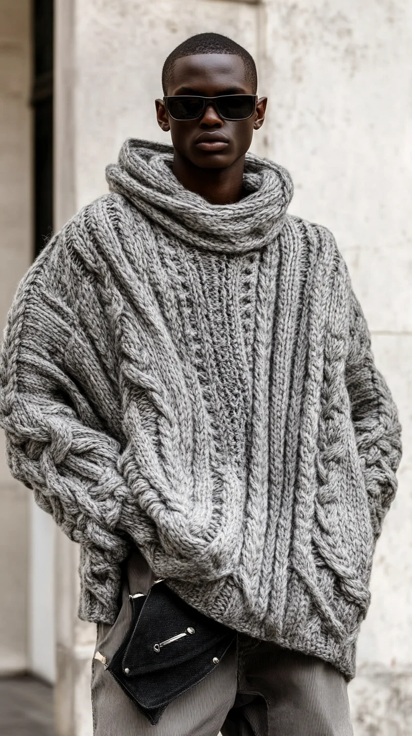 Cozy Elegance: Embrace Chunky Knits for a Sophisticated Winter Look