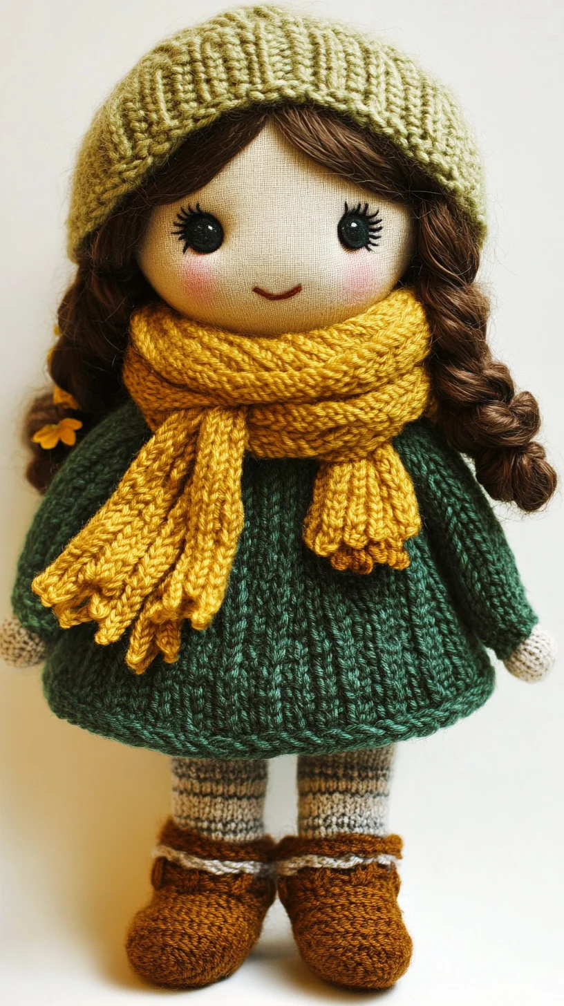 Cozy Knit Vibes: Embrace the Warmth of Autumnal Doll Fashion