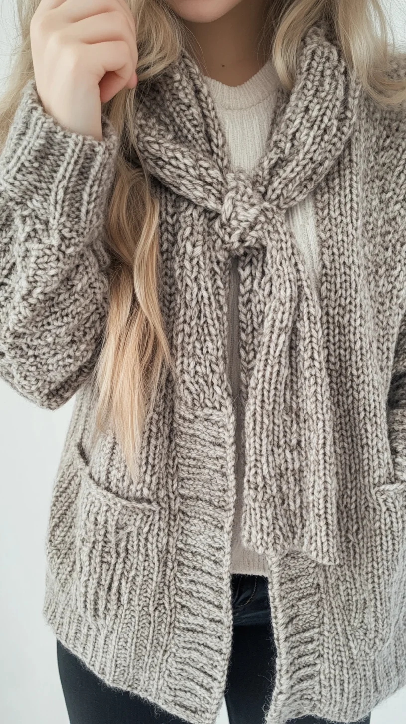 Cozy Knitwear: Embrace Warmth and Style with Chunky Textures