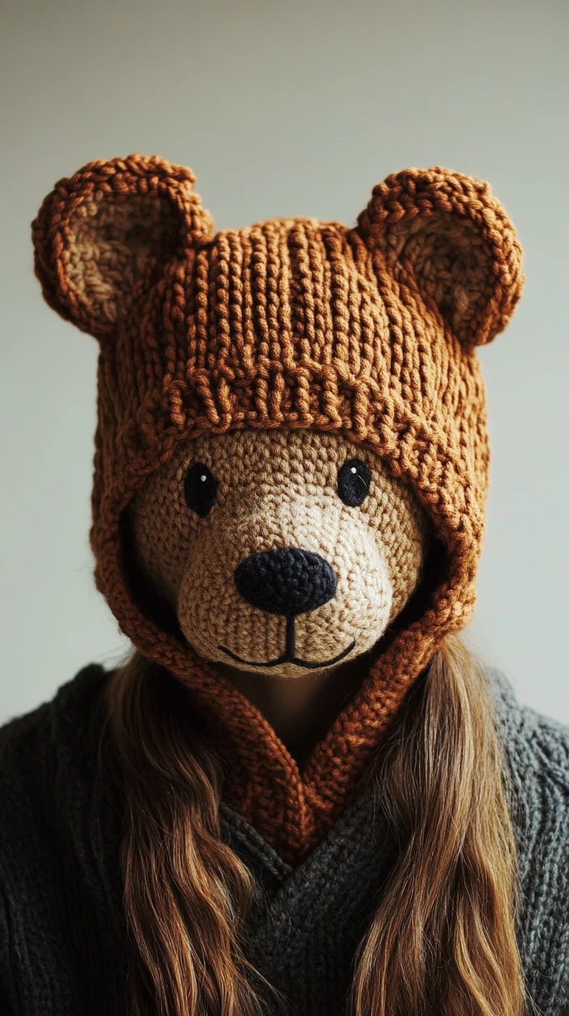 Cozy Up in Style: Embrace the Adorable Bear Hat Trend