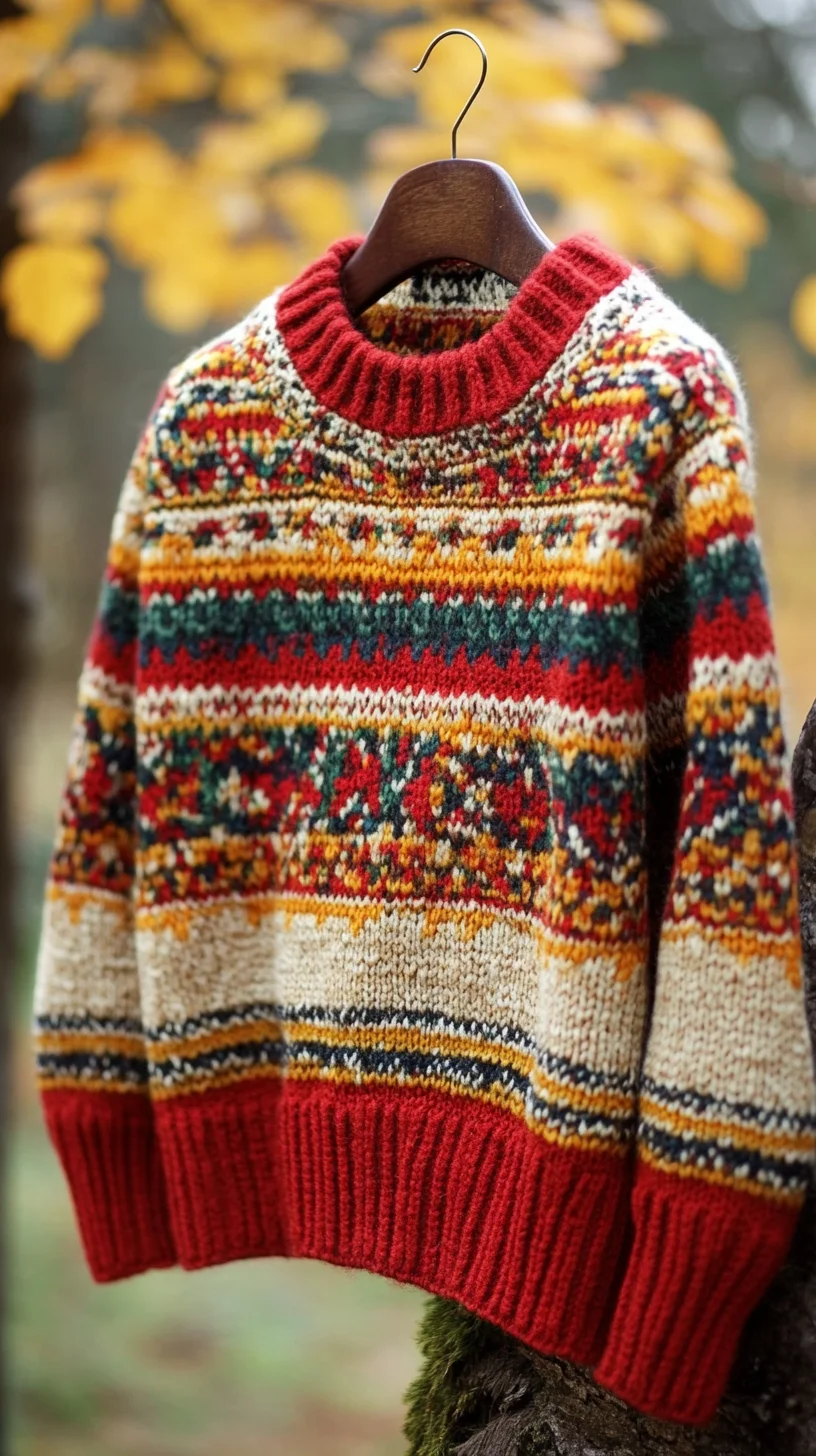 Cozy Up with Vintage-Inspired Knitted Patterns for an Effortless Autumn Look