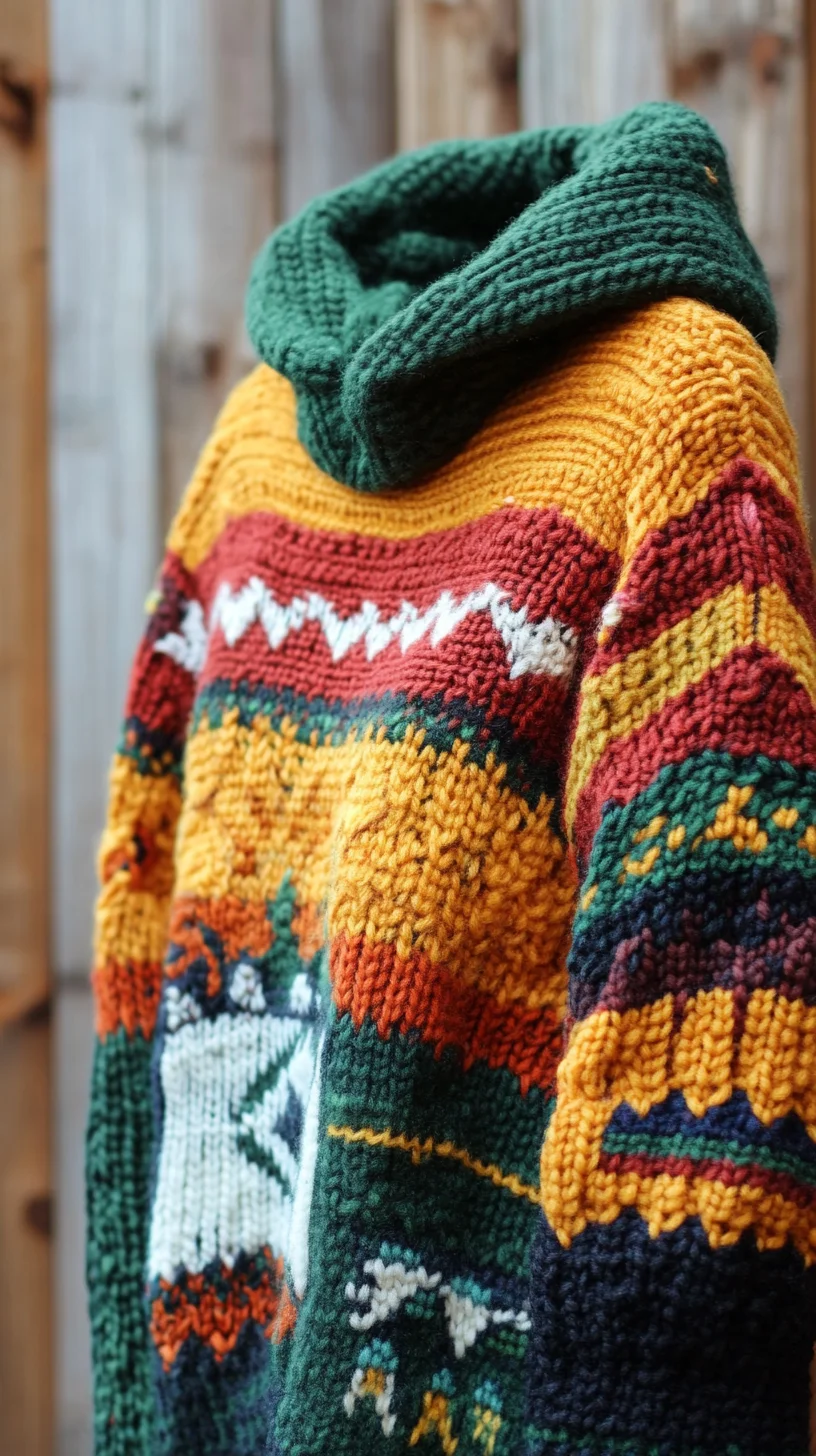 Cozy Vibrance: Elevate Your Winter Wardrobe with Bold Knitted Sweaters