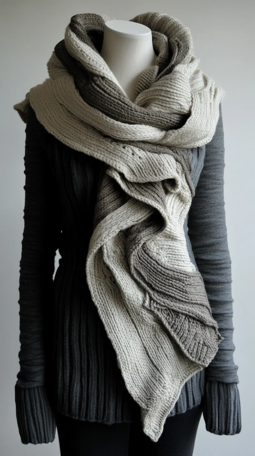 Effortless Chic: The Infinity Scarf that Elevates Any Winter Outfit