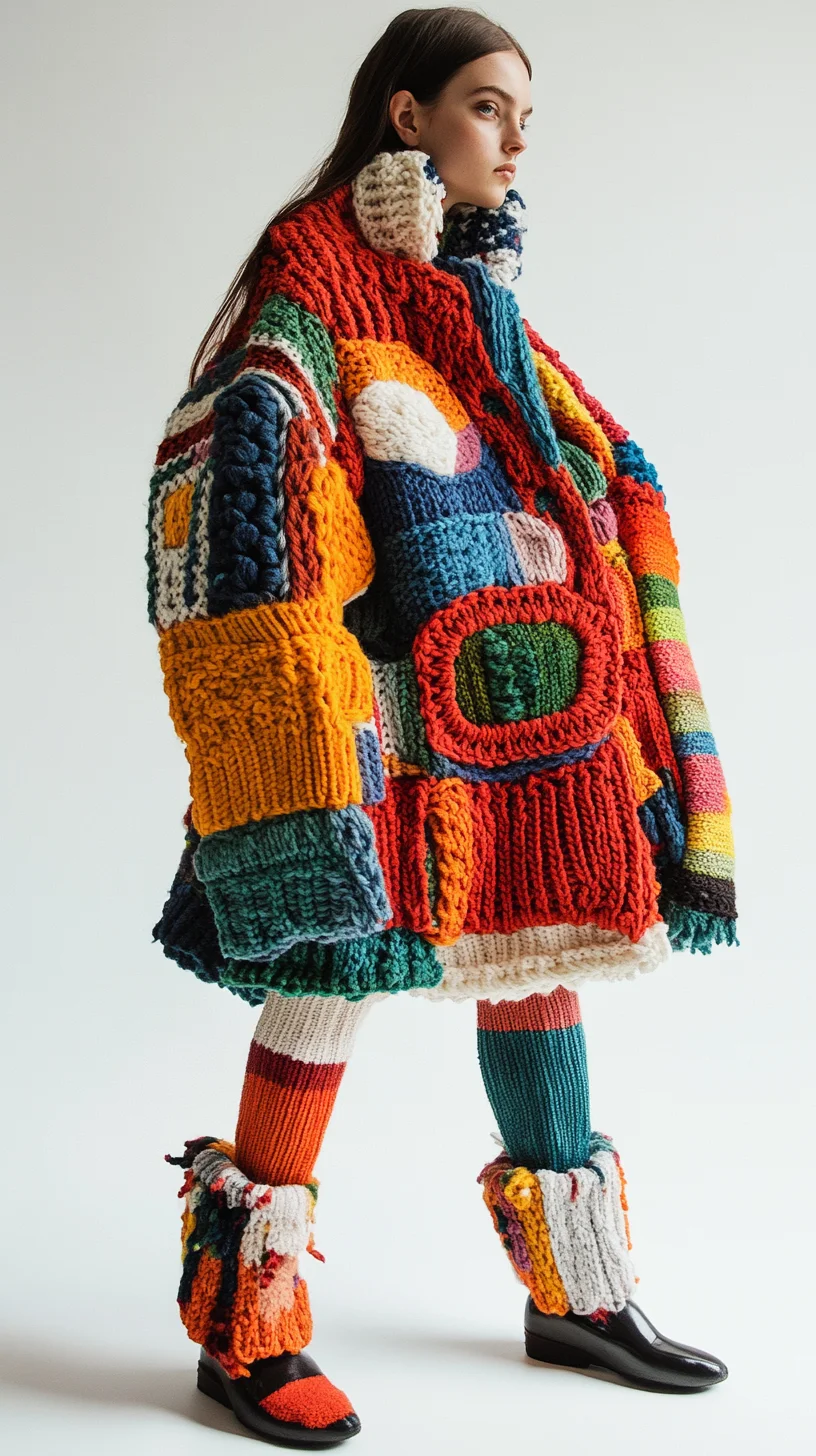 Embrace Boldness with Playful Patchwork: The Ultimate Statement Knits