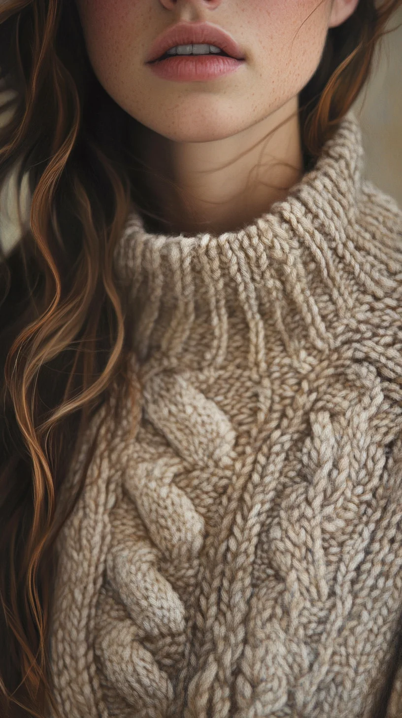 Embrace Cozy Elegance: The Timeless Appeal of Chunky Knitwear