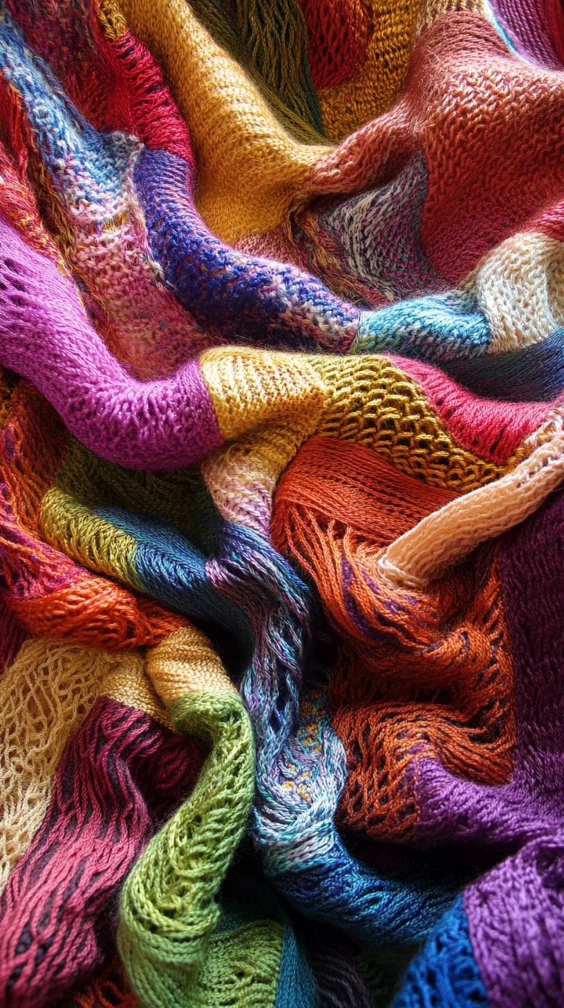 Embrace Cozy Vibrance: The Perfect Multi-Colored Knit for Every Season