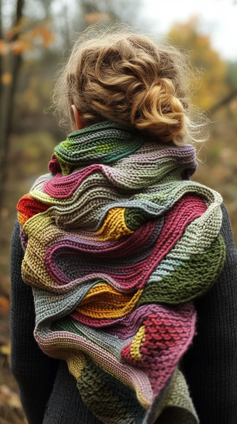 Embrace Natural Elegance: The Cozy Crochet Scarf that Elevates Any Outfit