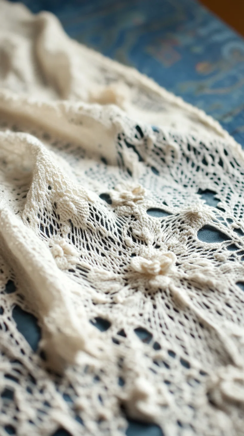 Embrace Timeless Elegance with Exquisite Crochet Lace Details