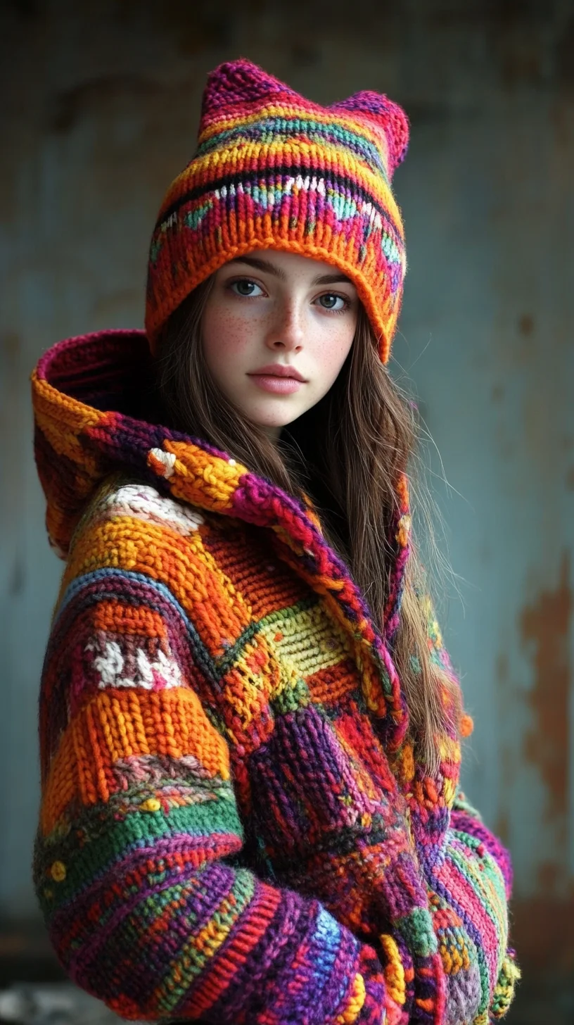 Embrace Vibrancy: Cozy Knitwear and Playful Accessories for Effortless Style