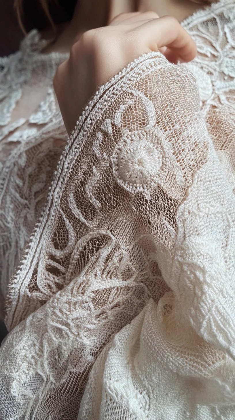 Ethereal Elegance: Embrace the Allure of Delicate Lace Textiles