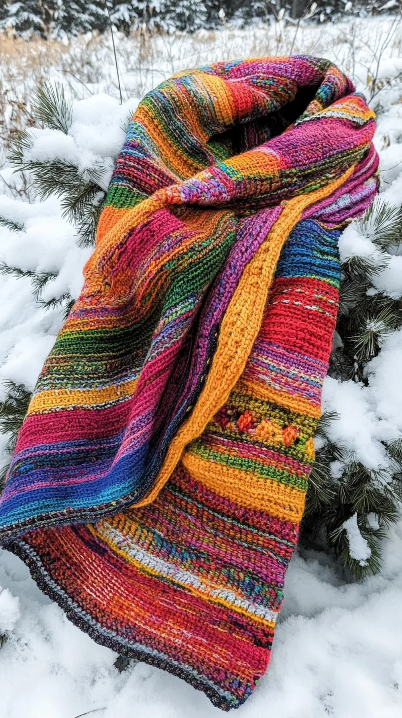 The Vibrant Winter Scarf: Elevate Your Cold-Weather Style