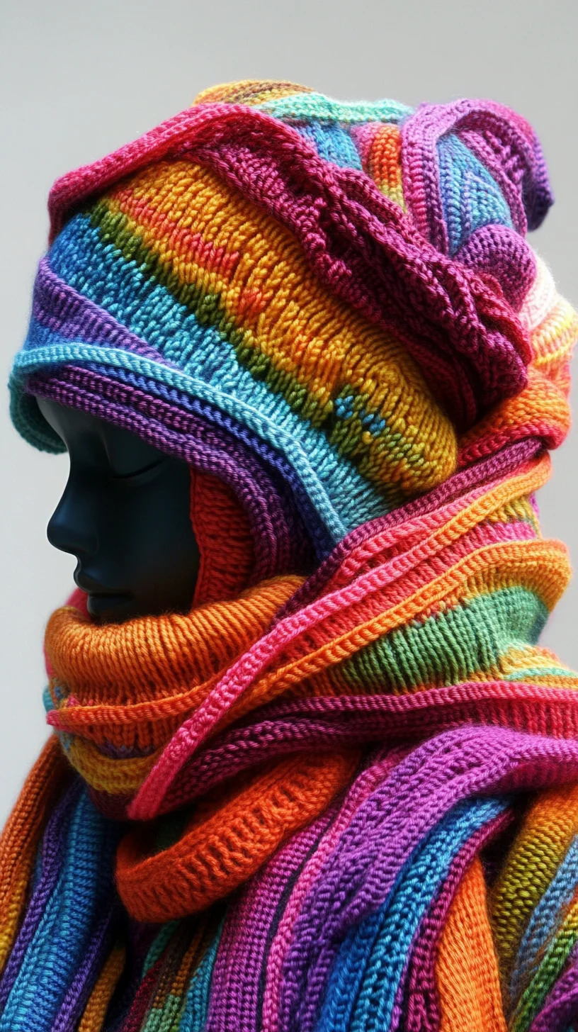 Vibrant Knitted Accessories: Elevate Your Winter Style with Bold Colors